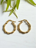 Golden HOOPS EARRINGS MN19