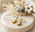 GOLD PLATED EARRING MN13