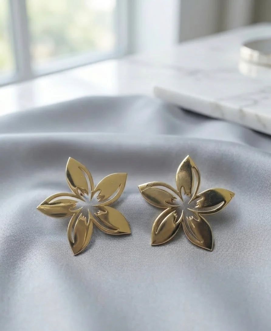 Golden Flower EARRINGS MN24