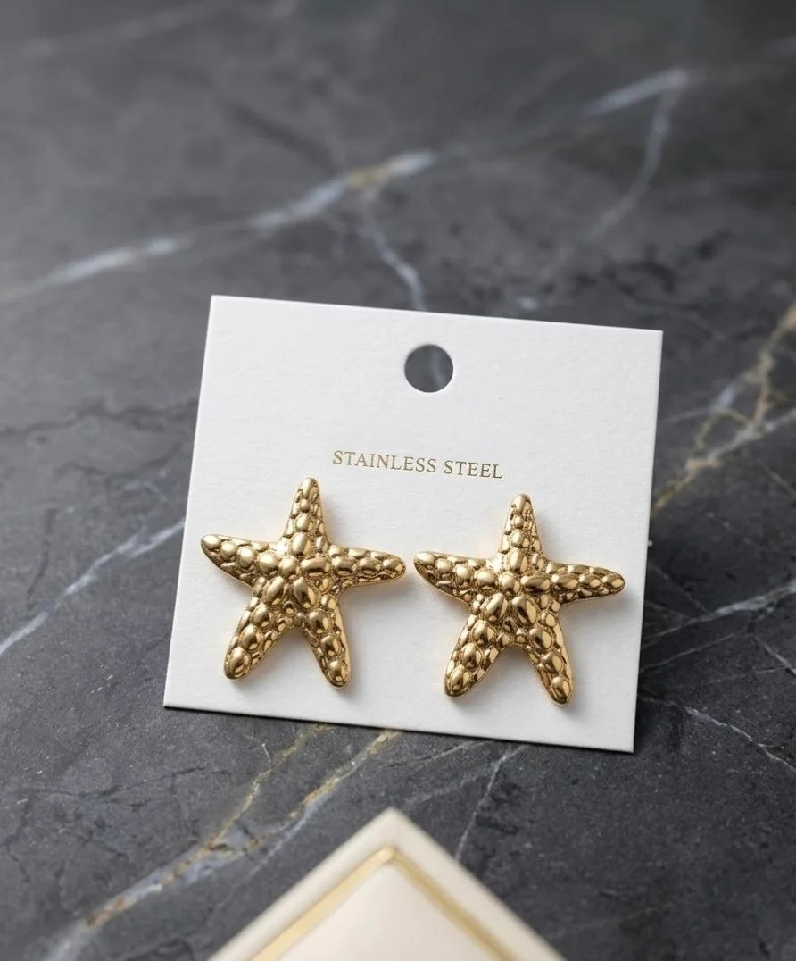 GOLD PLATED EARRING MN4