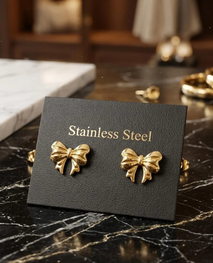 GOLD PLATED EARRING MN6