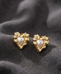 GOLD PLATED EARRING MN16