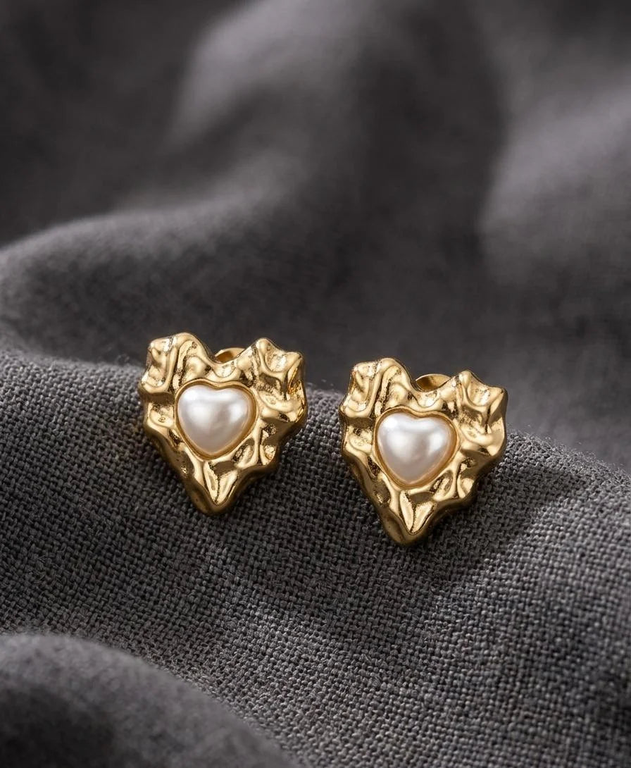GOLD PLATED EARRING MN16