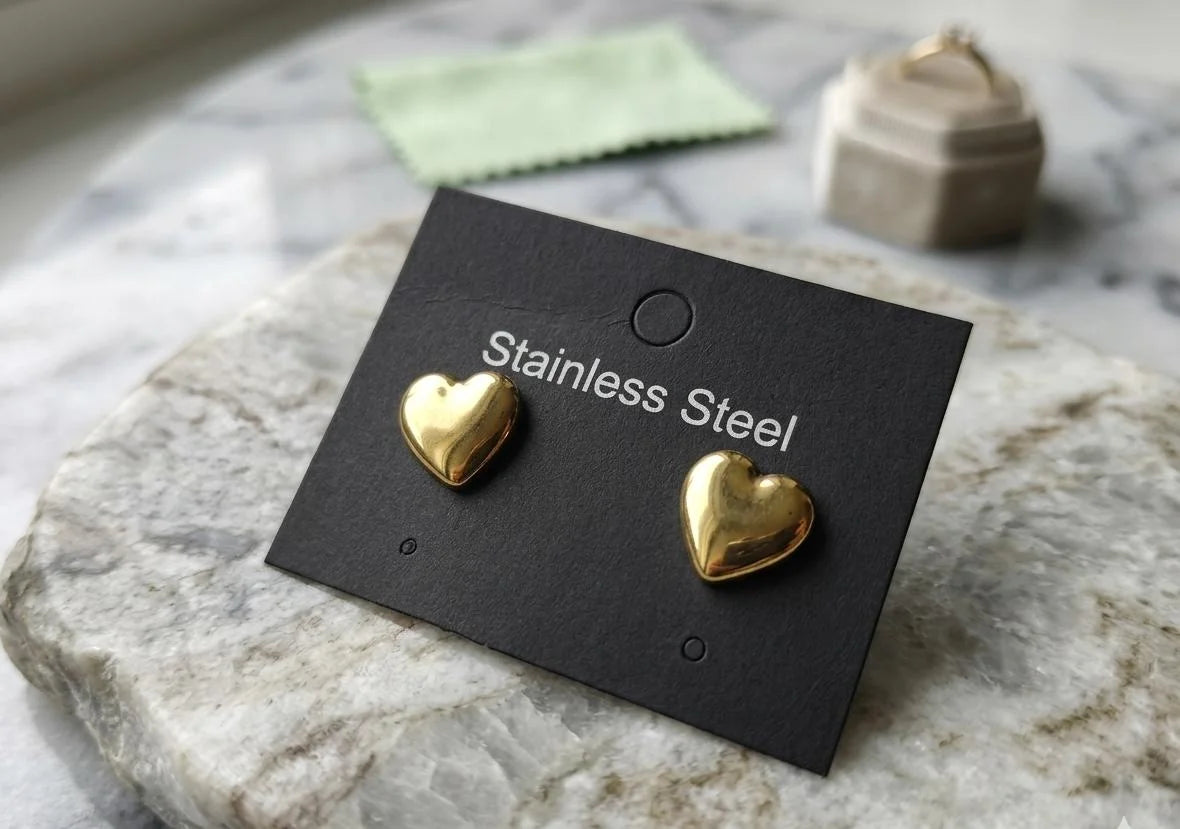 GOLD PLATED EARRING MN7