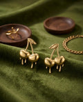 GOLD PLATED EARRING MN11