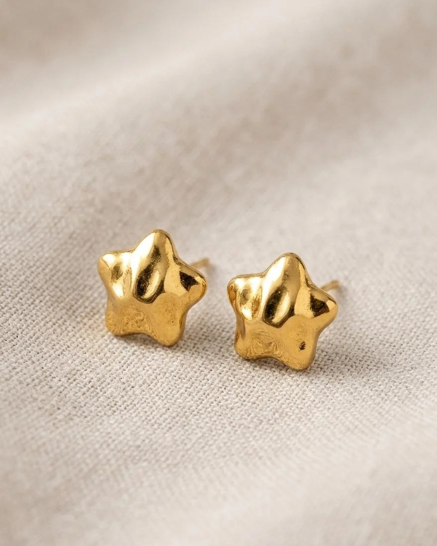 GOLD PLATED EARRING MN8
