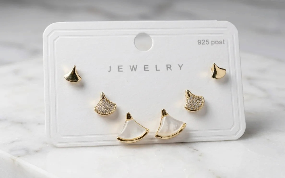 Golden COMBO EARRINGS MN14