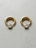 GOLD PLATED EARRING MN3