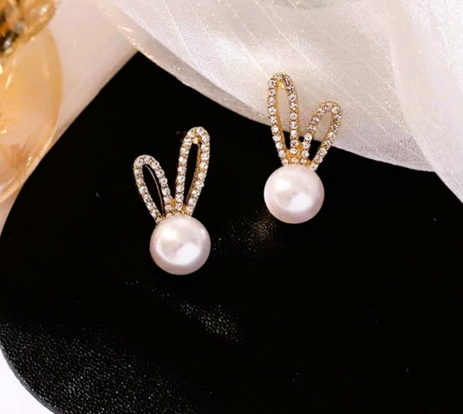 Celestial Pearl Drop Earrings